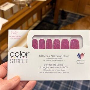 Color Street Glitter Nail Polish Strips